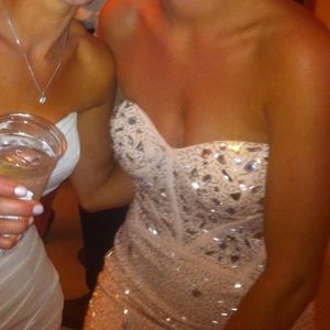 Sparkly sequined dress